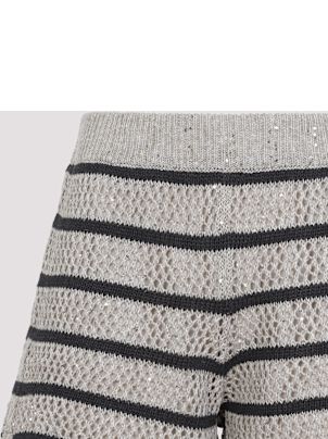 【送料&関税込】Brunello Cucinelli Striped Knit Bermuda Brunello Cucinelli Striped Knit Bermuda | italist