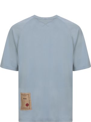 Ten C Chest Patch Pocket Light Blue T-shirt | italist