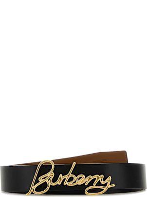 【送料&関税込】Burberry Signature Logo Buckled Reversible B Burberry Signature Logo Buckled Reversible Belt | italist