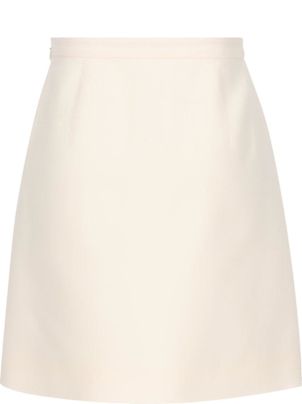 Valentino Button Embellished A-line Mini Skirt | italist