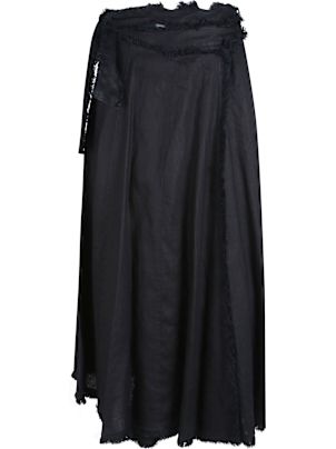 ワンピース PAROSH Women Mid Skirts D430379CO 038 GREY Parosh Skirts for Women