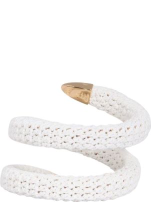 【送料&関税込】Bottega Veneta Crochet Spiral Bracelet Bottega Veneta Crochet Spiral Bracelet | italist