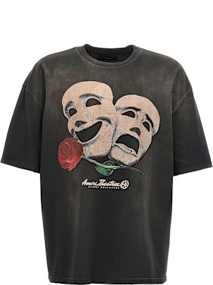 AMIRI シアターマスク オーバーサイズ Tシャツ モダンアート 79b4640d64e50f8e8d5e3d6caaee6a