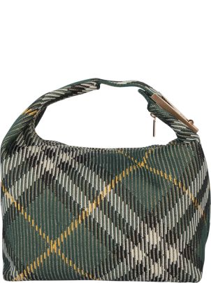 ハンドバッグ Burberry Embroidered Nylon Medium Peg Handbag Burberry Embroidered Nylon Medium Peg Handbag | italist