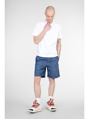 LANVIN フリンシトリムノスリフトレス RWDR0009K001A22 521 Lanvin Shorts In Blue Cotton | italist