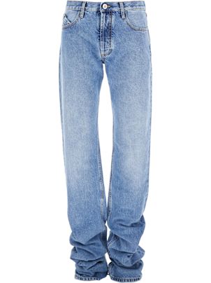 デニム・ジーパン THE ATTICO Woman Jeans Violet 250WCP084C098 865 OVERSIZE DENIM PANTS for Women - The Attico sale | Biffi