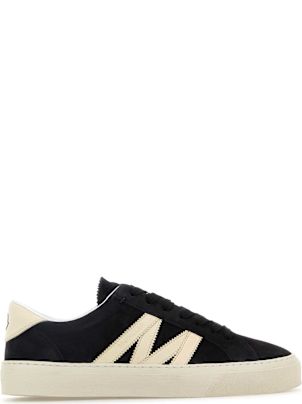 Moncler Blue Suede Monaco 2 Sneakers | italist