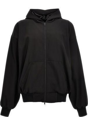 BALENCIAGA｜HOOD/ZIP-UP (767877 TQVN6 3569) Balenciaga Graphic Printed Zip-up Hoodie | italist