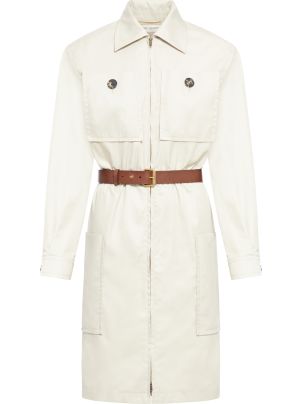 ワンピース SAINT LAURENT TWILL SAHARIENNE DRESS 0400021122304_BEIGEFONCE?wid=
