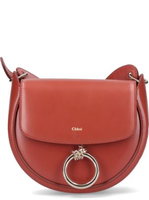 【Chloe】Brick Leather Small Arlene Crossbody Bag Chloé Brick Leather Small Arlene Crossbody Bag | italist