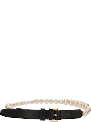 ベルト Moschino Belt With Pearls Moschino Belt With Pearls | italist