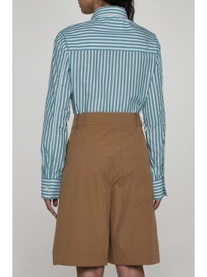 【STUDIO NICHOLSON】SPORT COTTON SHORTS STEELSNM-