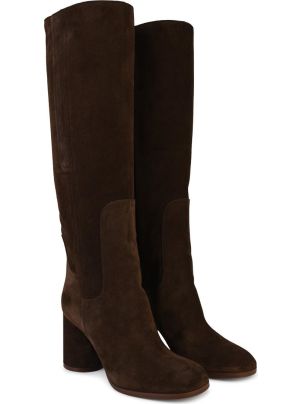 ブーツその他 Casadei Cleo' Brown Suede Boots Casadei 'cleo' Brown Suede Boots | italist