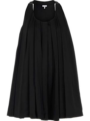 ワンピース Loewe Black Satin Mini Dress Loewe Black Satin Mini Dress | italist
