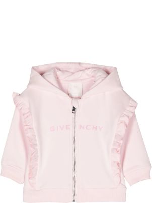 Givenchy Kids 4G-jacquard hooded windbreaker - Gold
