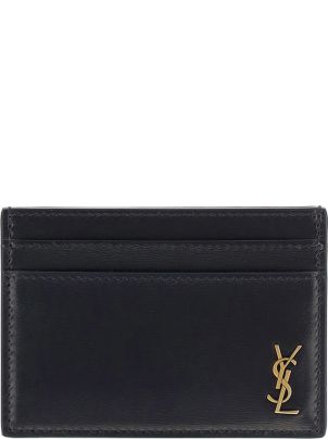 Saint Laurent Ysl Men Wallet(127y) In Black