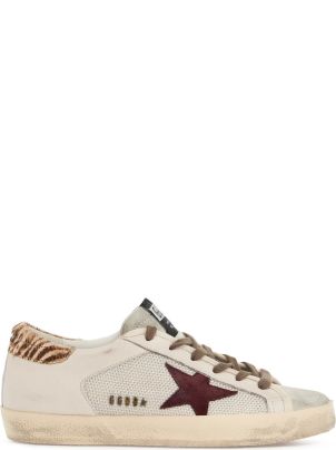 Golden  GWF00103F00684660572SUPERSTARLEATHER 関税送料込 Golden Goose Super-star Canvas And Leather Sneakers