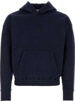 Saint Laurent Dark Blue Cotton Sweatshirt | italist, ALWAYS
