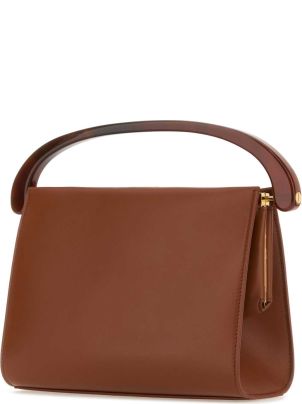 Dries Van Noten Caramel Leather Handbag | italist