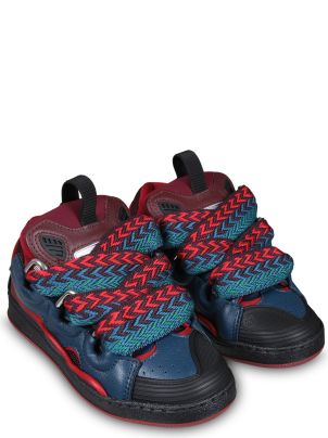 LANVIN 16SS ルカ期　SIZE 44 Leather Curb Sneakers | Lanvin