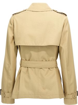 Burberry 'sp25' Short Trench Coat | italist