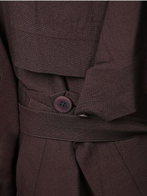 【送料&関税込】Issey Miyake Long Washi Wool Coat In Brown Issey Miyake Long Washi Wool Coat In Brown | italist, ALWAYS