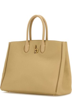 トートバッグ Burberry Sand leather medium Rocking Horse handbag Medium Rocking Horse Tote in Sand - Women | Burberry® Official