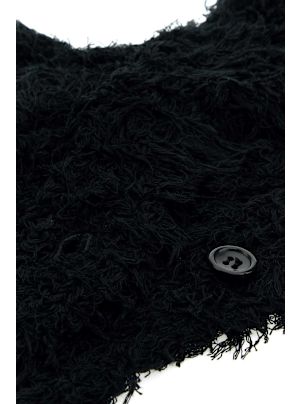ハット KIKO KOSTADINOV Black silk Carla balaclava (KKWAW24KN12 97) Black silk Carla balaclava – G&B