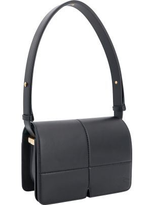 ショルダーバッグ・ポシェット Burberry Black leather Snip shoulder bag (8088916 A1189) BURBERRY - Snip bag | Leam Roma - Luxury Shopping Online
