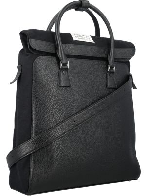 人気 [MAISON MARGIELA] 5AC Daily Vertical BACKPACK Maison Margiela 5AC Daily Vertical Leather Backpack