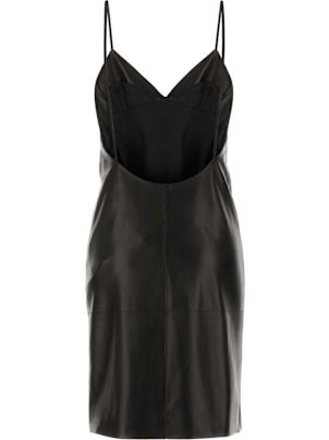 Saint Laurent Leather Slip Dress | italist