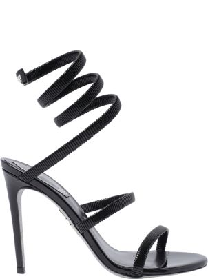 サンダル・ミュール Rene Caovilla JUNIPER PUMP SANDALS Jeweled Juniper Silver Sandal 40 | Rene Caovilla®