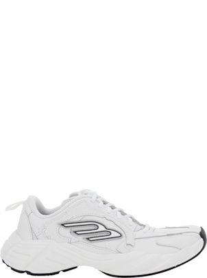 パンプス BALENCIAGA SHOES (719769WBC52 5000) ホワイト の ウィメンズ Speed 2.0 Lace-Up リサイクルニット