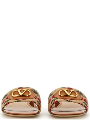 Valentino Garavani Slide Sandal 'vlogo Signature' | italist