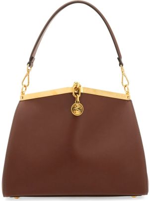ハンドバッグ ETRO Handbags Women Fabric Brown Etro women's medium shopper bag in paisley jacquard fabric