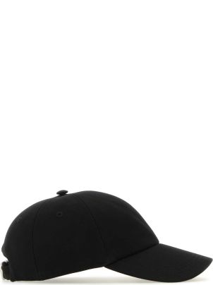 ハット BURBERRY Black Polyester Blend Baseball Cap Burberry Black Polyester Blend Baseball Cap | italist