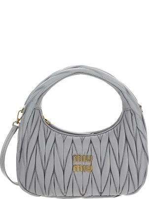 Miu miu logo discount bag