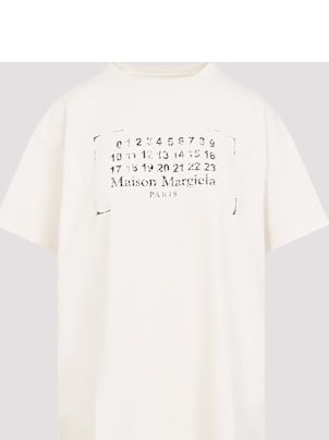 【送料&関税込】Maison Margiela over Beige Cotton T-shirt Maison Margiela Heavy Jersey T-Shirt (Beige) - UNION LOS ANGELES