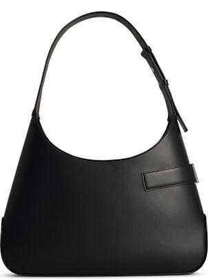 ハンドバッグ FERRAGAMO arch black matte leather bag Ferragamo 'arch' Black Matte Leather Bag | italist