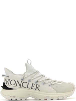 Moncler White Canvas Trailgrip Lite 2 Sneakers | italist