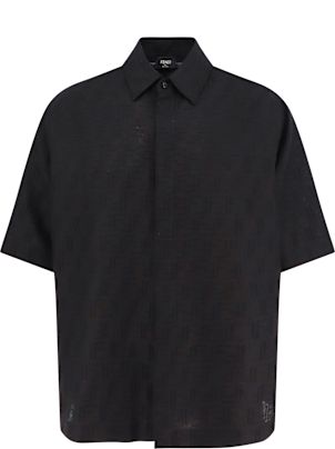 Tシャツ・カットソー FENDI SS25 FF linen shirt (FS0795AU73 F1RFY) FENDI SS25 FF linen shirt (FENDI/シャツ) FS0795AU73【BUYMA】