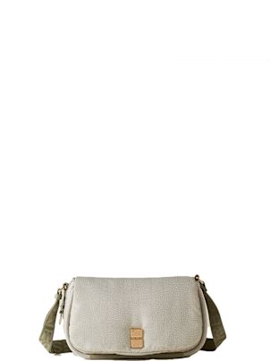 ショルダーバッグ・ポシェット BORBONESE Woman Shoulder bag Ivory 91010052I15 C75 Borbonese Zipped Medium Shoulder Bag | italist