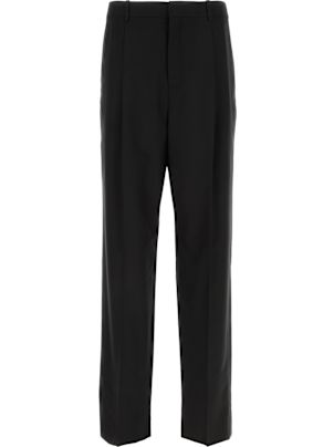 【送料&関税込】Saint Laurent Black Wool Pant Black Wool Trousers - Saint Laurent - Women | WE IN STYLE