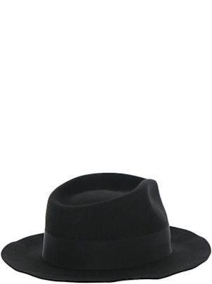 ハット Saint Laurent FW22 FEDORA (706545 3YL031000) Saint Laurent Fedora Hat | italist