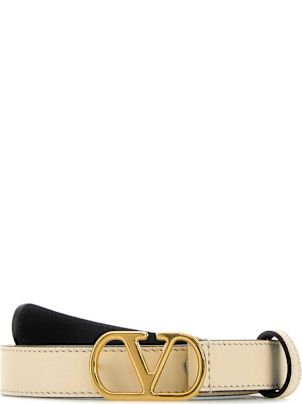 Valentino Garavani Ivory Leather Belt | italist