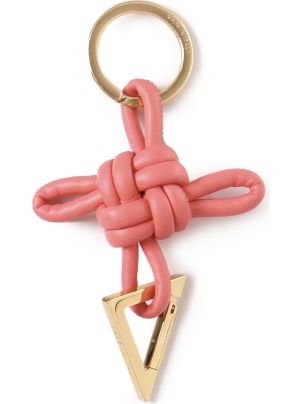 ★BOTTEGA VENETA★ Triangle Keyring Black 619100V00508425 61 Bottega Veneta® Men's Triangle Key Ring in Nero. Shop online