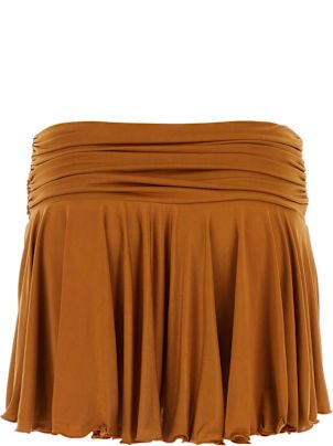 スカート GIMAGUAS Caramel Stretch Polyester Mini Skirt Gimaguas Caramel Stretch Polyester Mini Skirt | italist