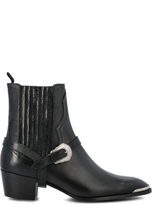 CELINEブーツ　Westem Chelsea Boot 60 CELINE TRIOMPHE RANGERS CHELSEA BOOT in Calfskin - BLACK