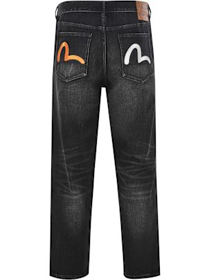 Jeans Evisu Black In Dark Denim Cotton Blend. | italist, ALWAYS