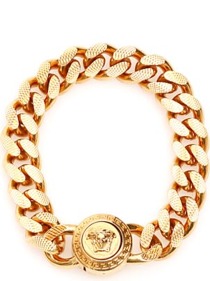 【関税込み】versace MEDUSA CHAIN' BRACELET Versace Medusa Chain Bracelet | Gold | FARFETCH